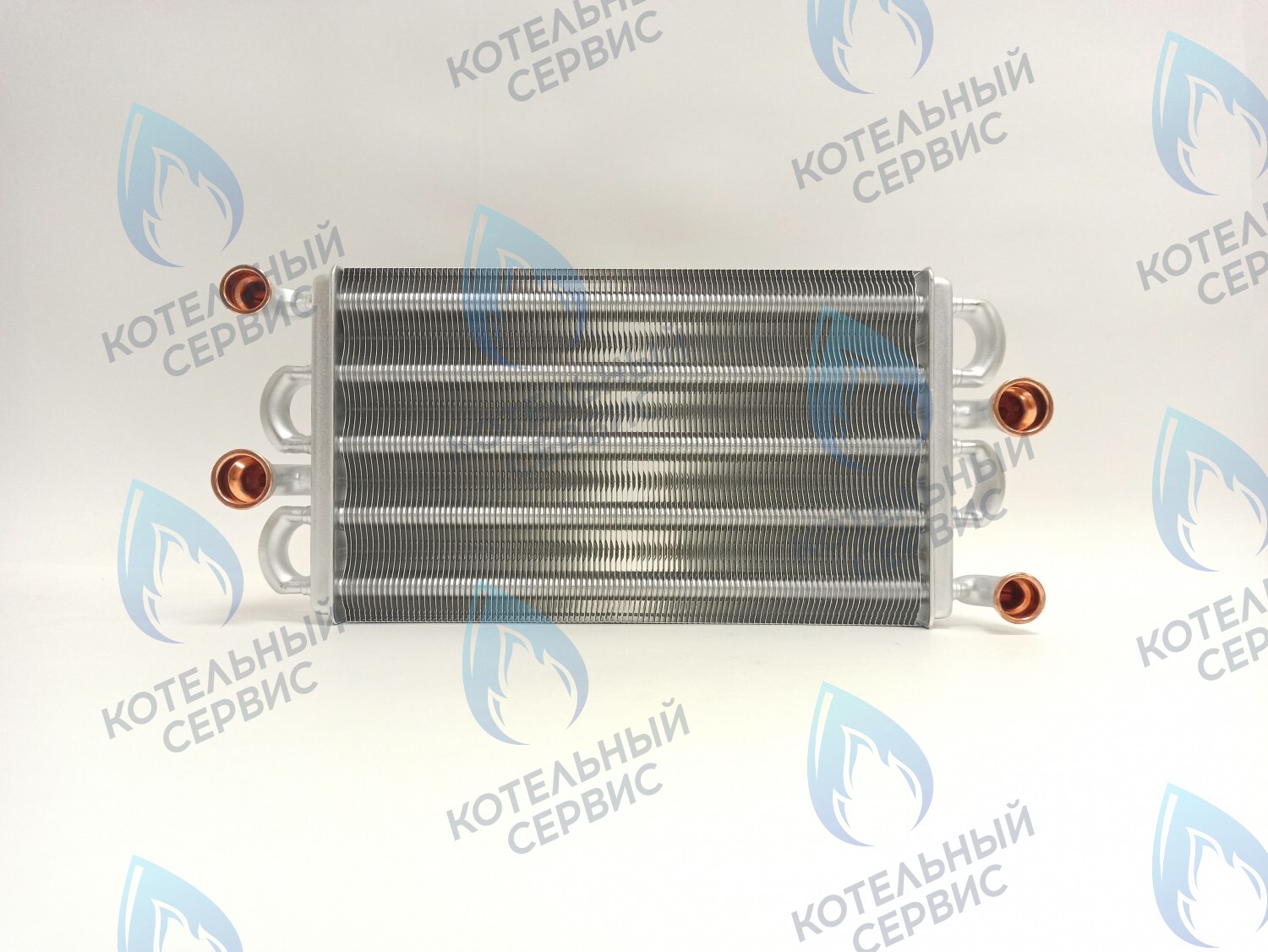 EB041-300 Теплообменник битермический 300мм 295мм (наружный-внутренний) подходит для Ferroli Domiproject C/F32D, Domina F28/32N (39842570, 37405890, 39842540, 37405900) в Екатеринбурге	