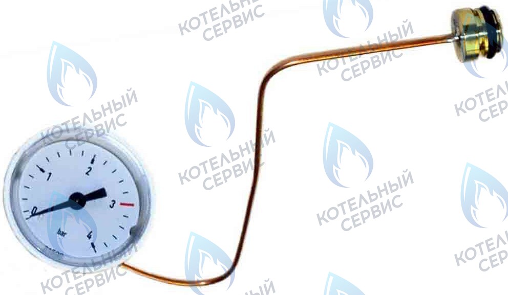 7834985 Манометр 4 бар Viessmann Vitopend 100-W  WH1D, Vitodens 100-W WB1B в Екатеринбурге	