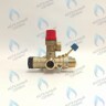 GGT014 Трехходовой клапан в сборе BAXI ECO NOVA, ECO Classic (63104100551P) в Екатеринбурге	