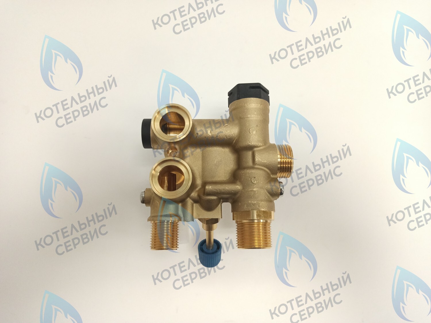 GGT014 Трехходовой клапан в сборе BAXI ECO NOVA, ECO Classic (63104100551P) в Екатеринбурге	