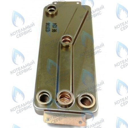 440016704 Теплообменник ГВС RINNAI RMF/CMF 307/367 (440012953) в Екатеринбурге	