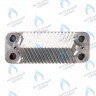 EC-044 Теплообменник ГВС вторичный 12 пластин ALPHATHERM SIGMA ECO PTD 14 / 18 / 24 (EC-044) в Екатеринбурге	