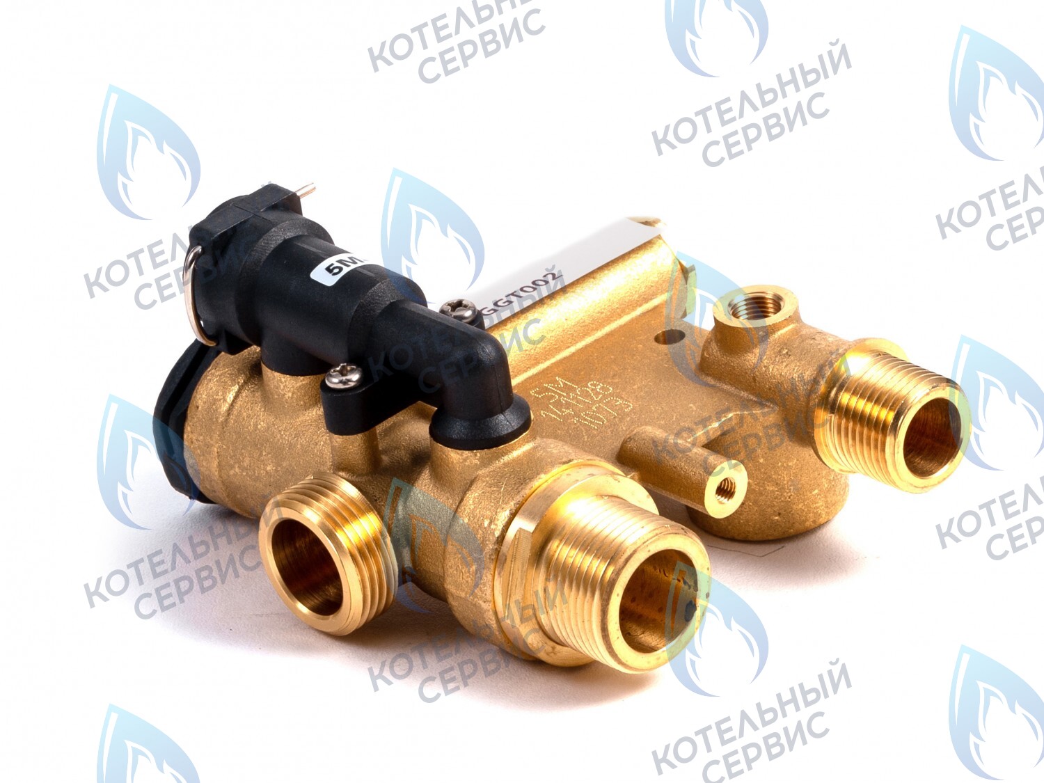 39864060 Трехходовой клапан (Гидроузел трехходового крана) латунь FERROLI в Екатеринбурге	