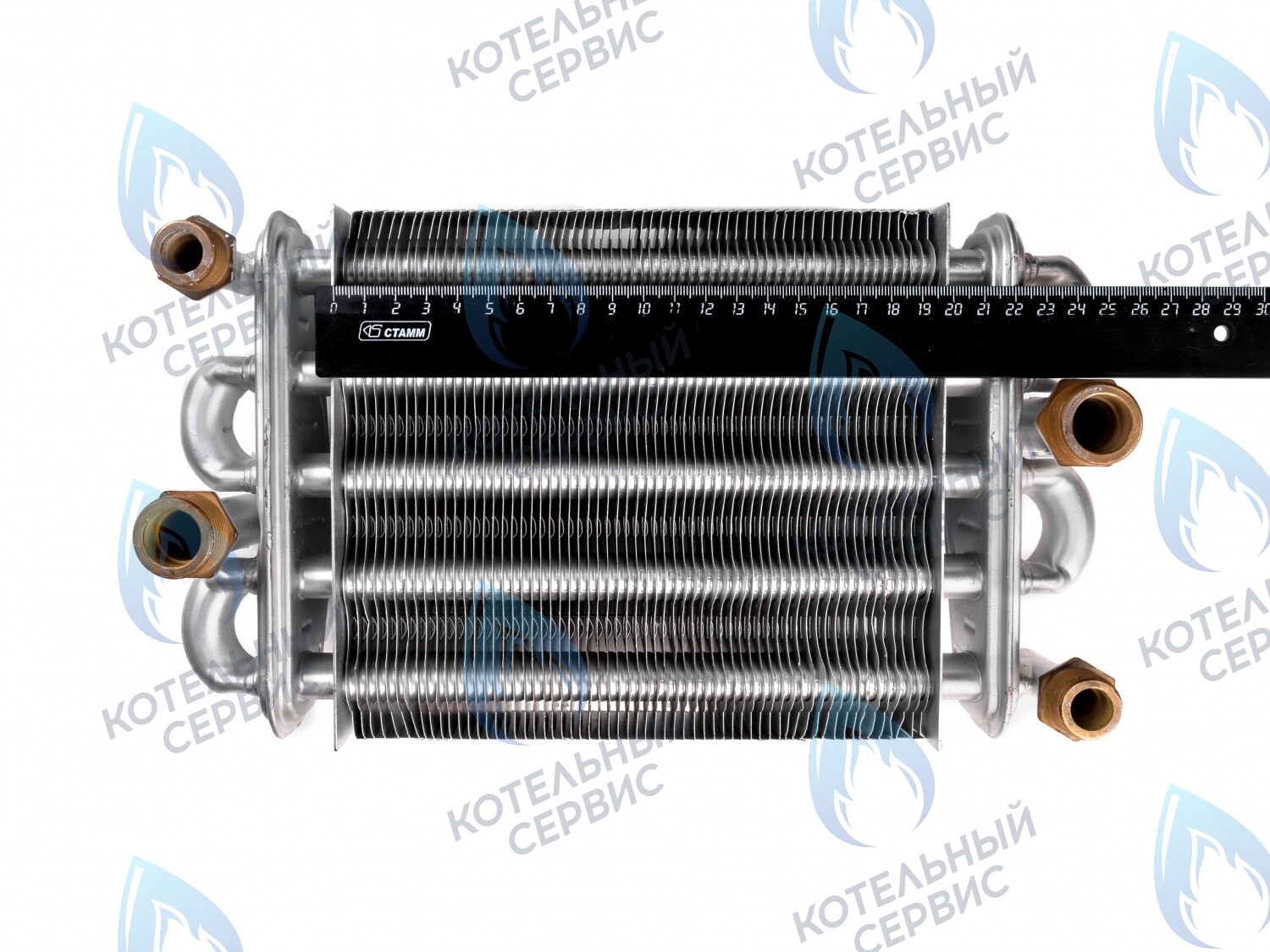 EB054-200 Теплообменник битермический 200мм 18кВт, 20кВт Oasis BM (P0000005994) в Екатеринбурге	
