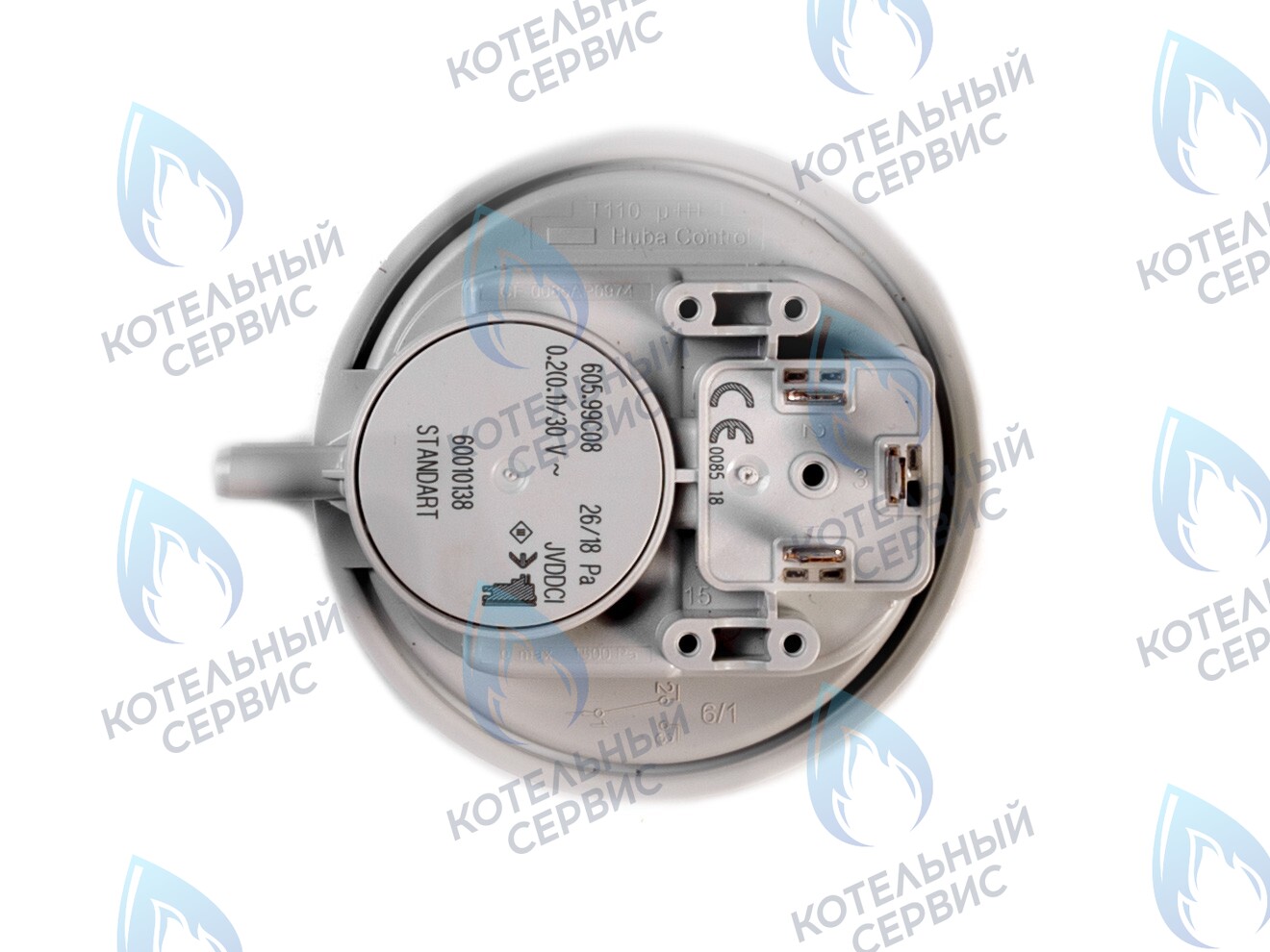 AP-026-018-48-HC-3 Реле давления воздуха (прессостат, маностат) 26/18 Pa HUBA CONTROL SOCKET в Екатеринбурге	