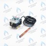 SS006 Термостат капиллярный аварийный 0-90 (3 контакта) (FANTINI TG-200) FERROLI (39817190) в Екатеринбурге	
