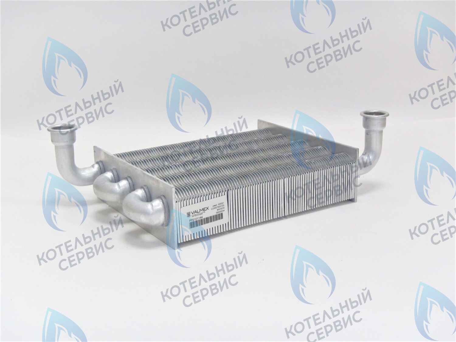 EM101-225-V Алюминиевый теплообменник VALMEX Ariston Matis, Cares, Fondital Minorca 18-24 кВт (65115065) в Екатеринбурге	