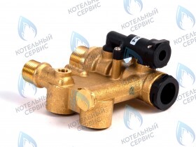 Трехходовой клапан (Гидроузел трехходового крана) FERROLI DIVAbel 10-24