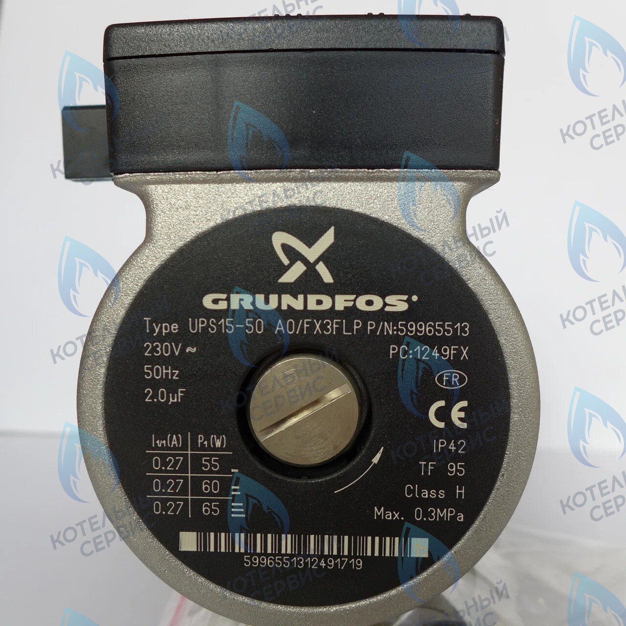 39818450 Насос циркуляционный GRUNDFOS 15-50  (39404220) FERROLI (может стоять насос WILO!) в Екатеринбурге	