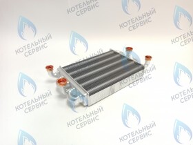 Битермический теплообменник (правильный размер) FERROLI DOMINA F 11-20 N, DOMIproject F 24 D (39837660, 39837665, 37405340)