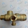 03-4019-02_Новый Трехходовой клапан (новый, шток 81,5мм) GAZECO18-С2/Т2/ 24-С2 /Т2  Исполнение 2 (123) (после 07.14 г. до 05.16 г) (Блок гидравлический подсоединений) в Екатеринбурге	