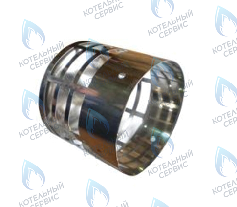 1KWMA86A Элемент конечный трубы дымоудаления (искрогаситель) D80 нержавеющая сталь KIT TERMIN.FUMI INOX FERROLI в Екатеринбурге	