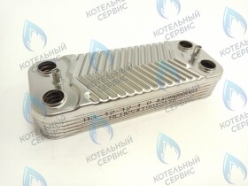 Пластинчатый теплообменник 12 пластин ELECTROLUX BASIC, HI-TECH (old) 24 KW (AA08000001)