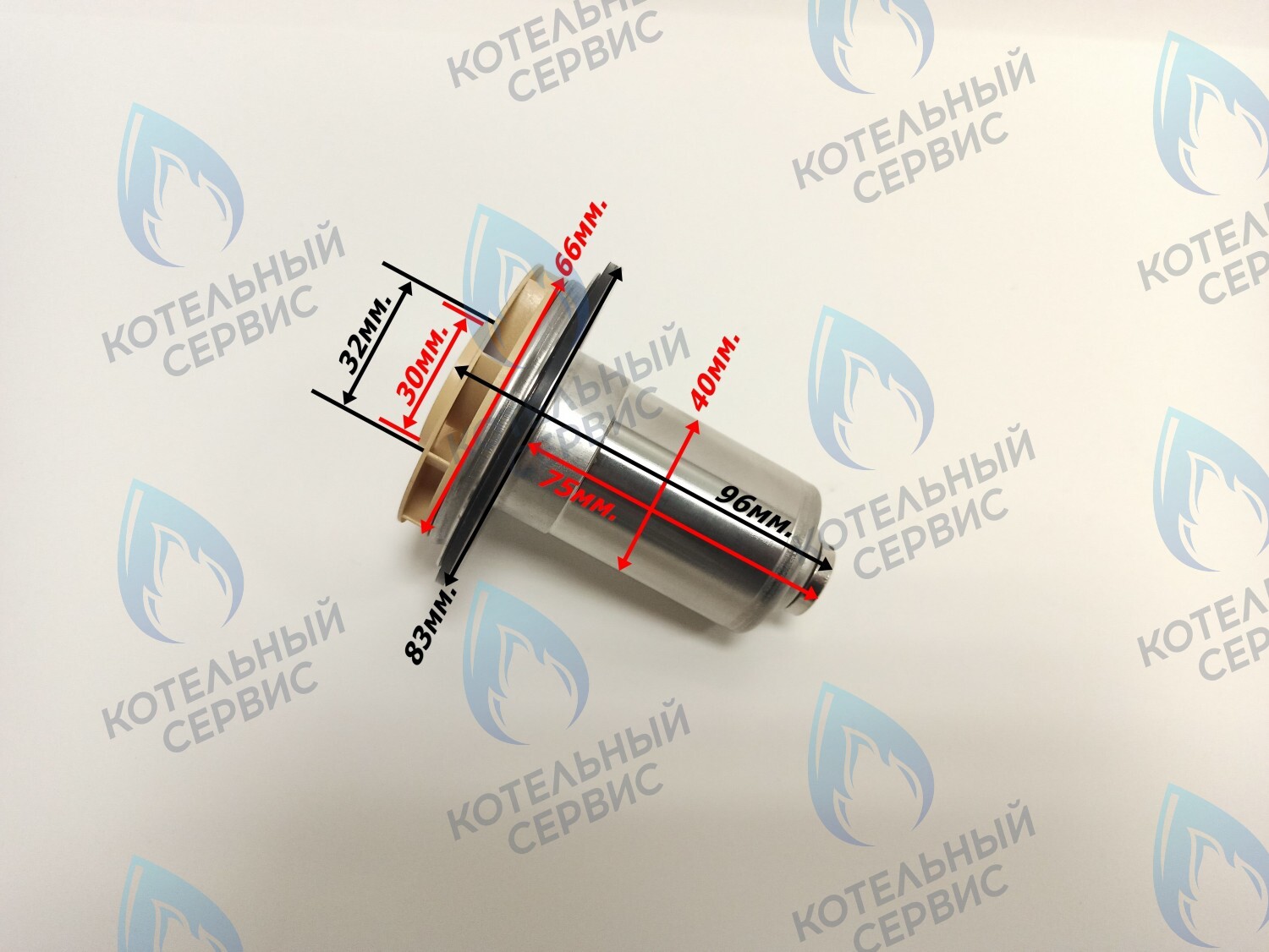 PPR-G30CCW-S40-66 Втулка ротор насоса (против часовой стрелки)  для маркировки GPD15-50, 85W в Екатеринбурге	
