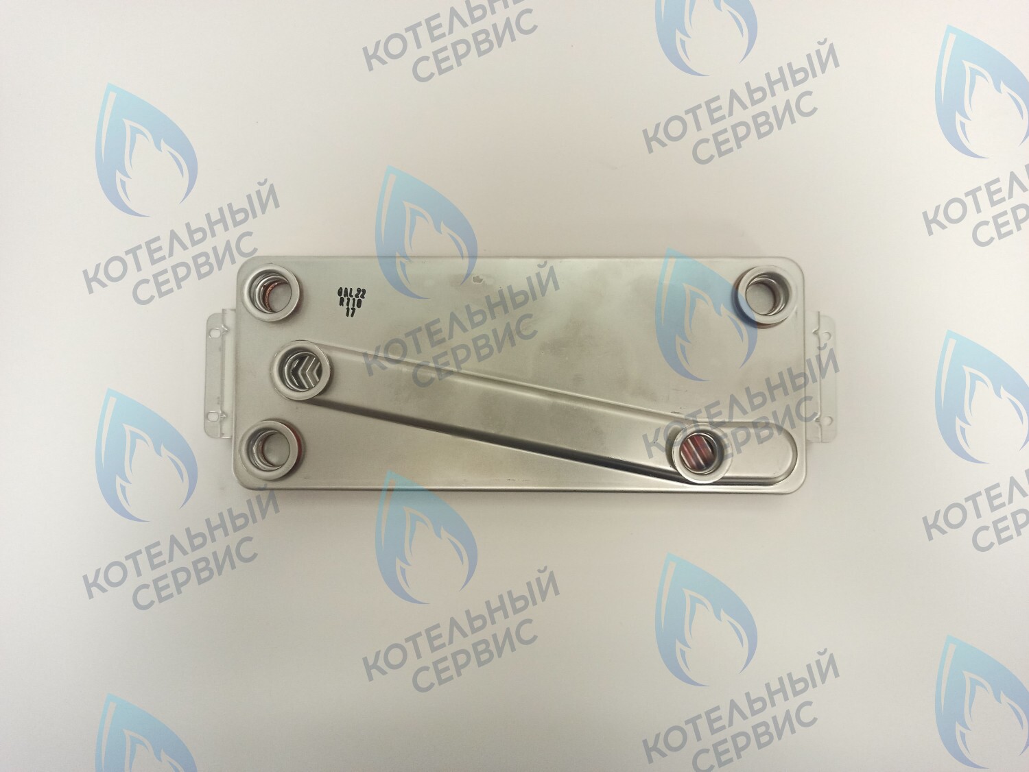 440016705 Теплообменник ГВС RINNAI GMF/EMF 10/16 (440011719) в Екатеринбурге	