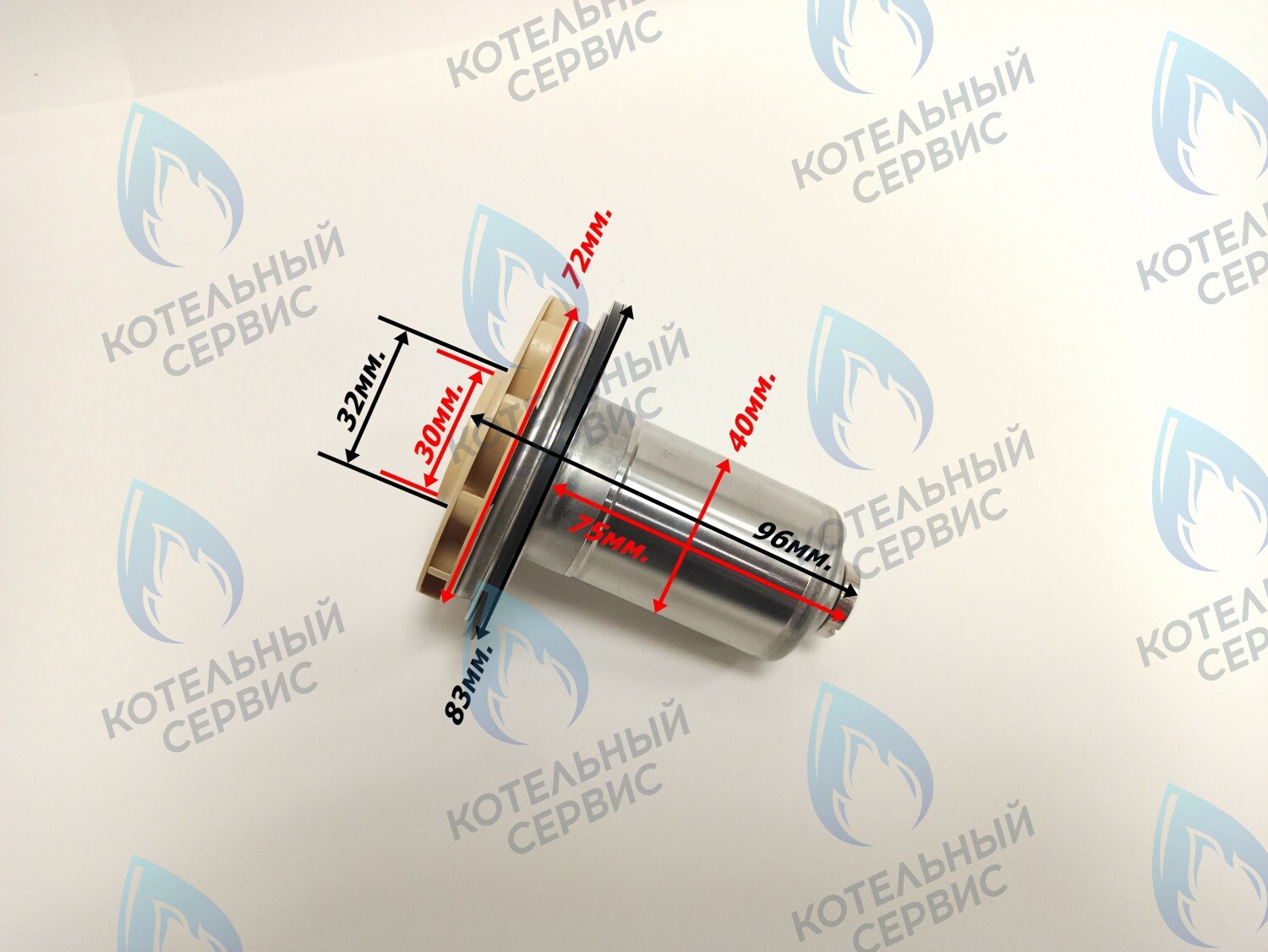 PPR-G30CCW-S40-72 Втулка ротор насоса (против часовой стрелки) для маркировки GPD15-60, 100W в Екатеринбурге	