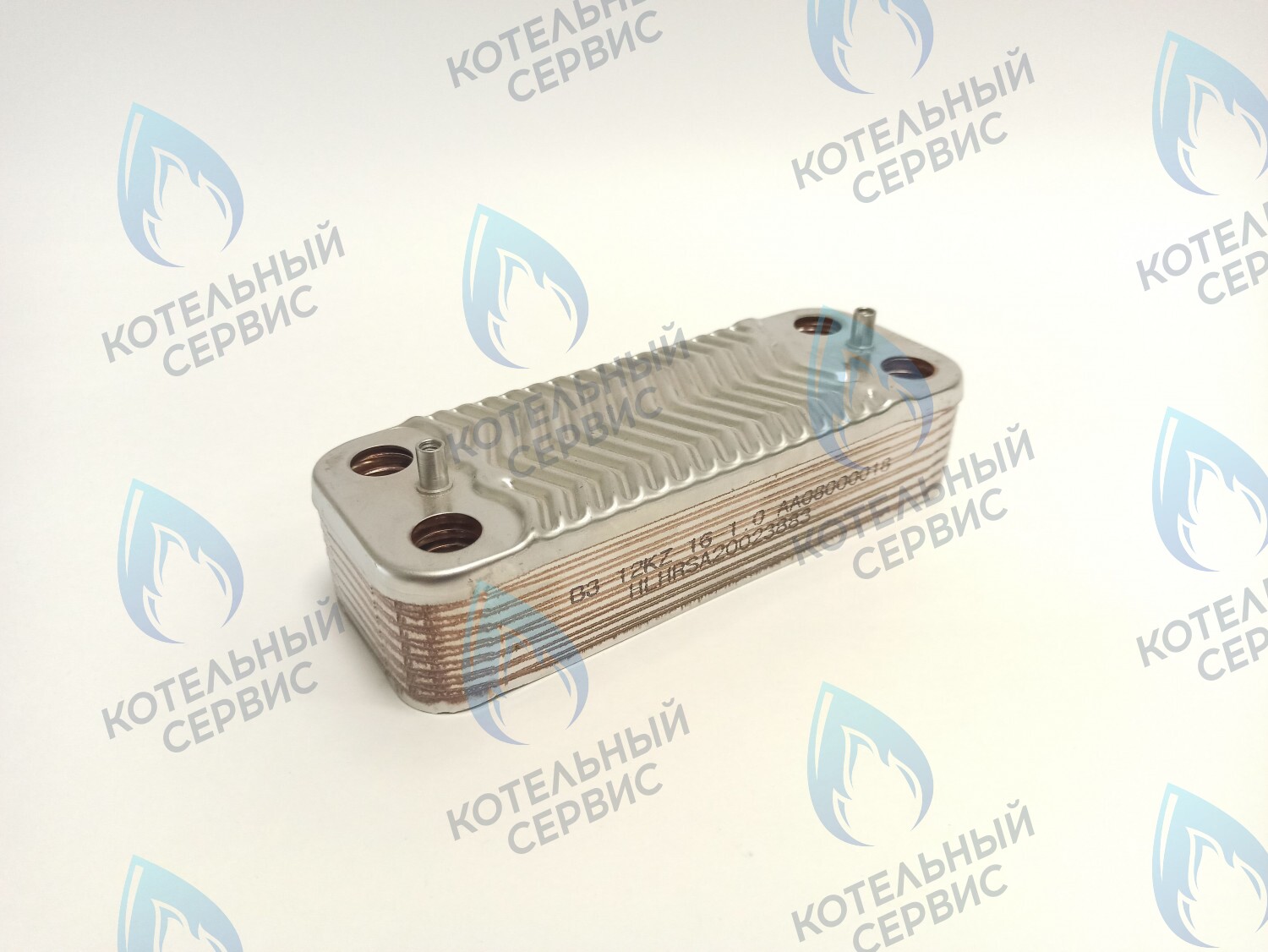 ES190P-148-16R-HR Теплообменник ГВС вторичный 16 пластин FERROLI, GAZECO, ROC, KOREASTAR в Екатеринбурге	