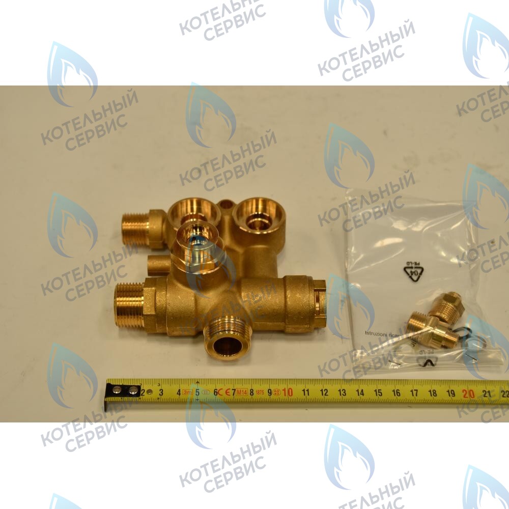 711107500 клапан 3-ходовой  в сборе BAXI в Екатеринбурге	