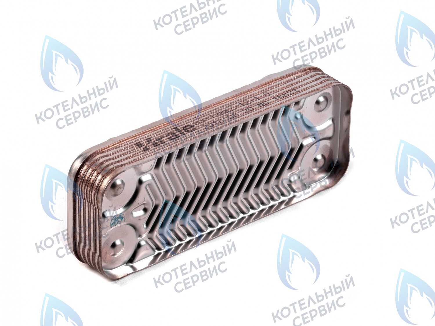 CB11030071 Теплообменник вторичный (ГВС) 12 пластин (CB11030032) ELSOTHERM в Екатеринбурге	