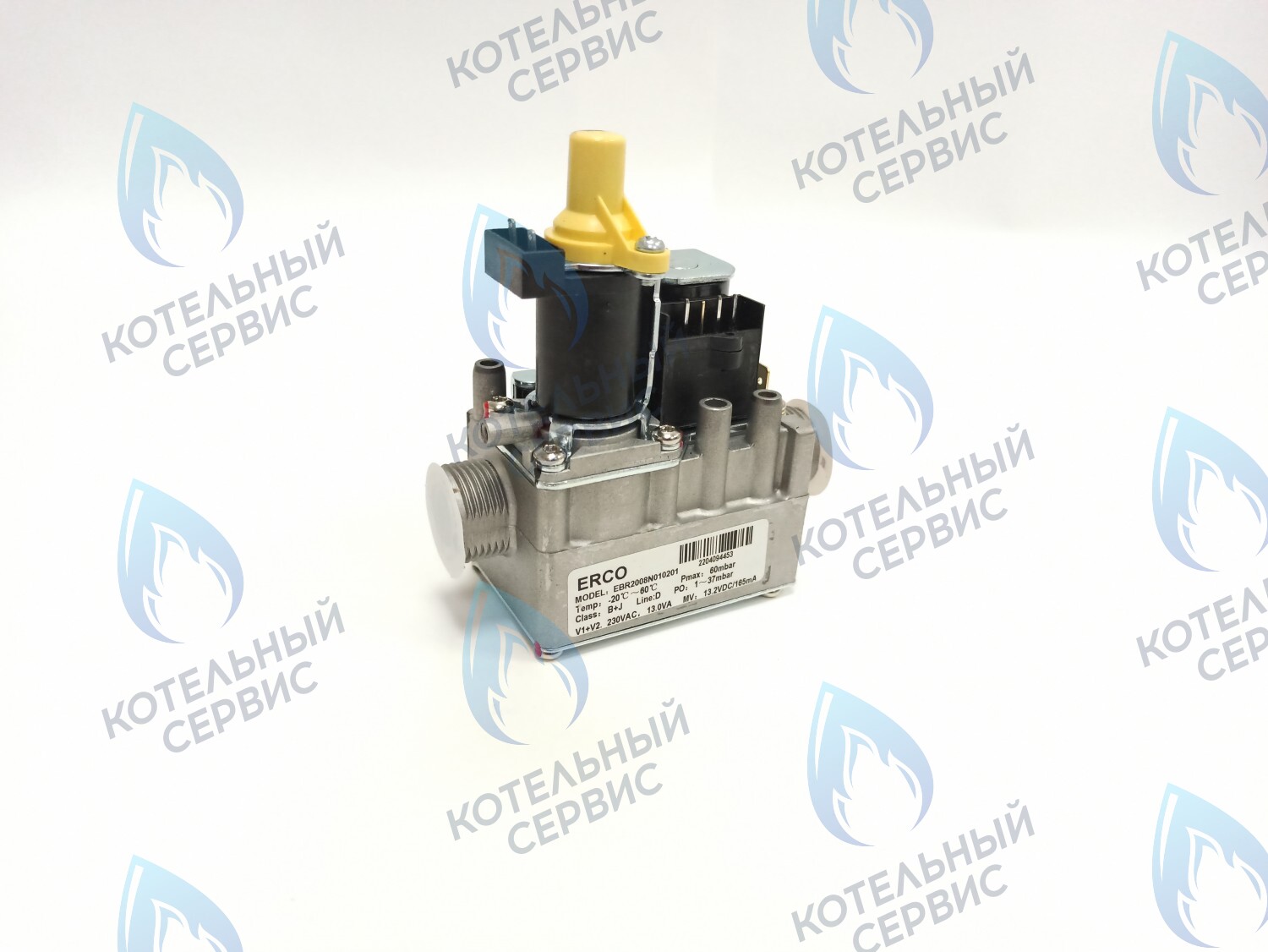 GV002 Газовый клапан ERCO Mod: EBR2008N 230VAC (переменный ток) ELSOTHERM (AA10030003), MIZUDO (AA.01.03.0001) в Екатеринбурге	