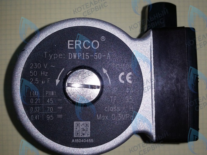 19641 Циркуляционный насос (против часовой) ERCO DWP15-50-A NEVALUX-8618 в Екатеринбурге	