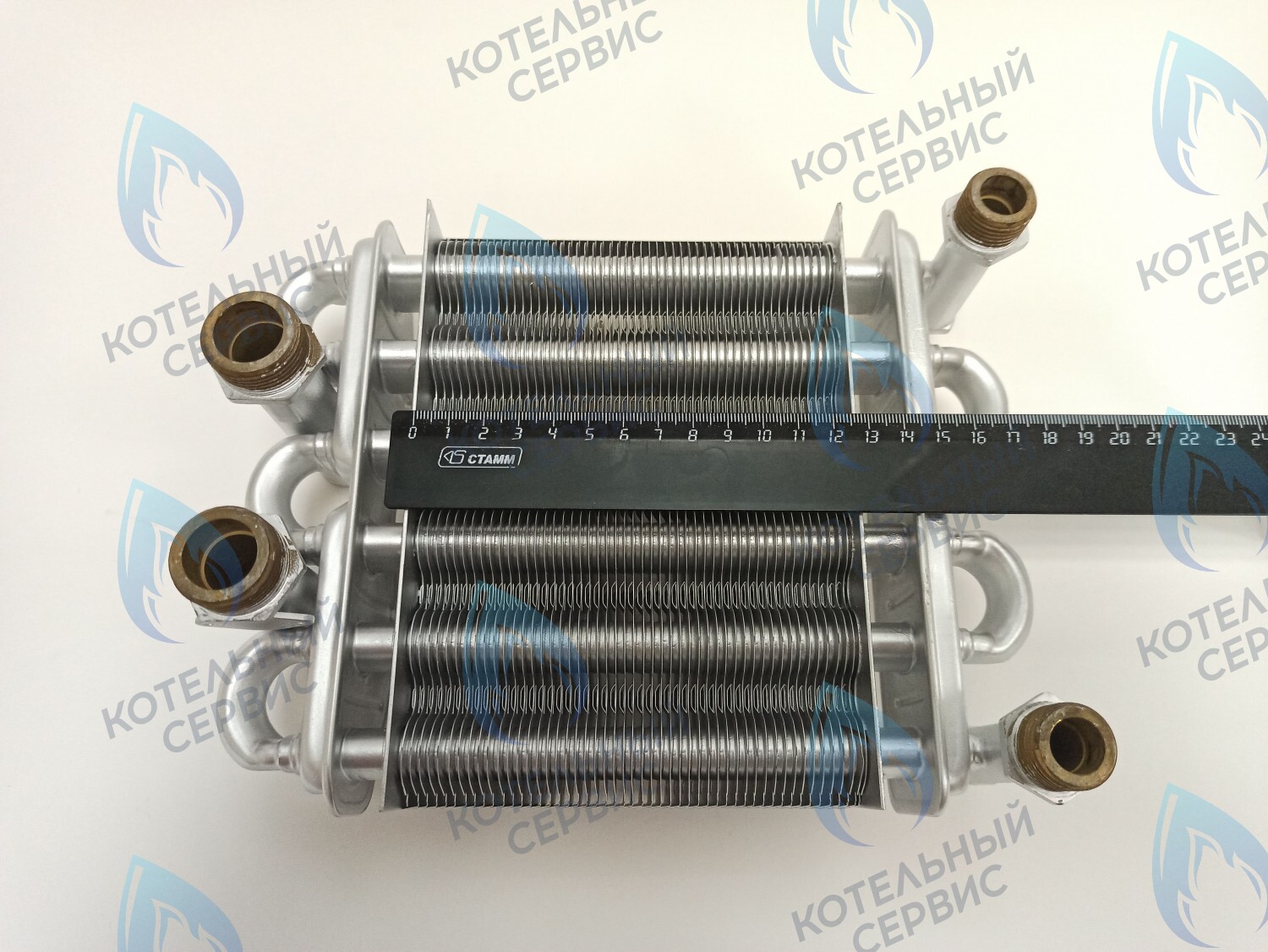 P0000009213 Теплообменник битермический OASIS B16 (130мм) в Екатеринбурге	