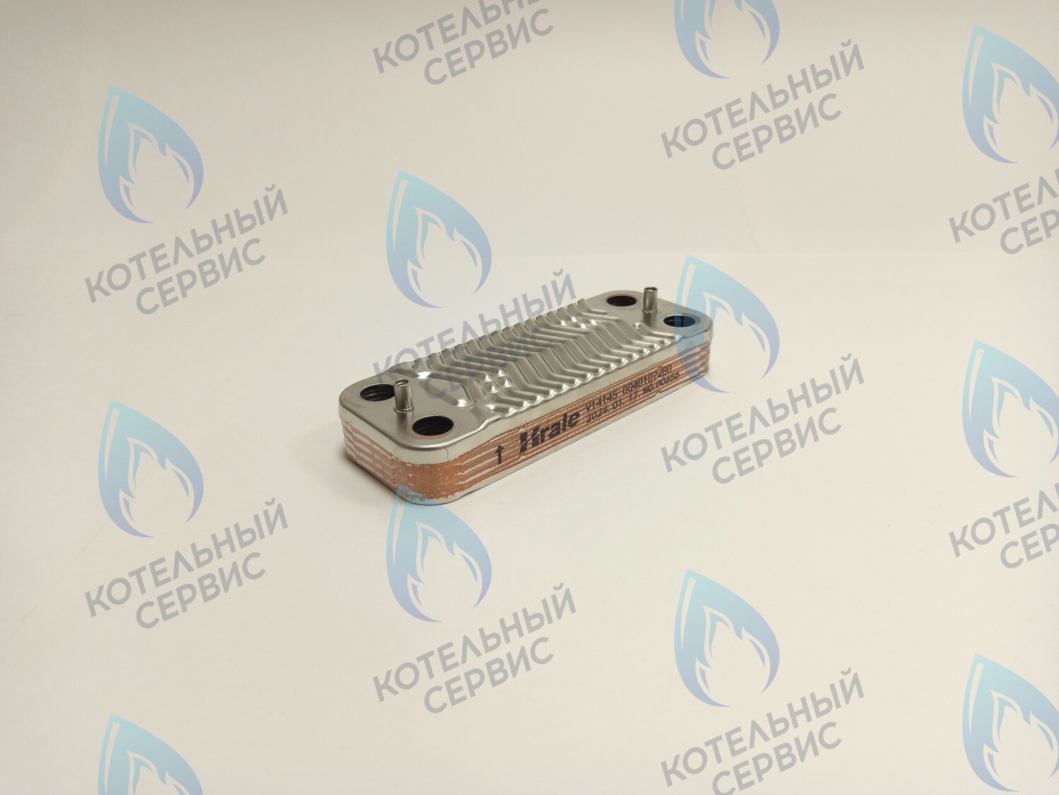0040107280 Пластинчатый теплообменник ГВС 10 пластин Haier Urban 10-18 кВт в Екатеринбурге	