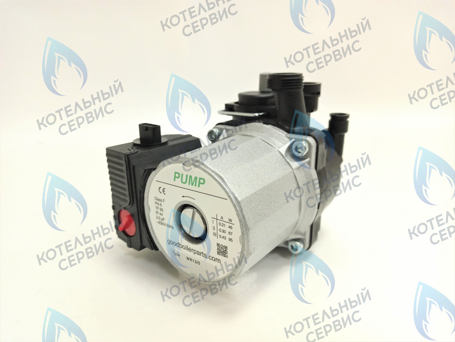 PMB60AW50-GW95R-Комп Насос циркуляционный 12/5 95w BOSCH WBN2000/WBN6000, BUDERUS U072 (87186481810) в Екатеринбурге	