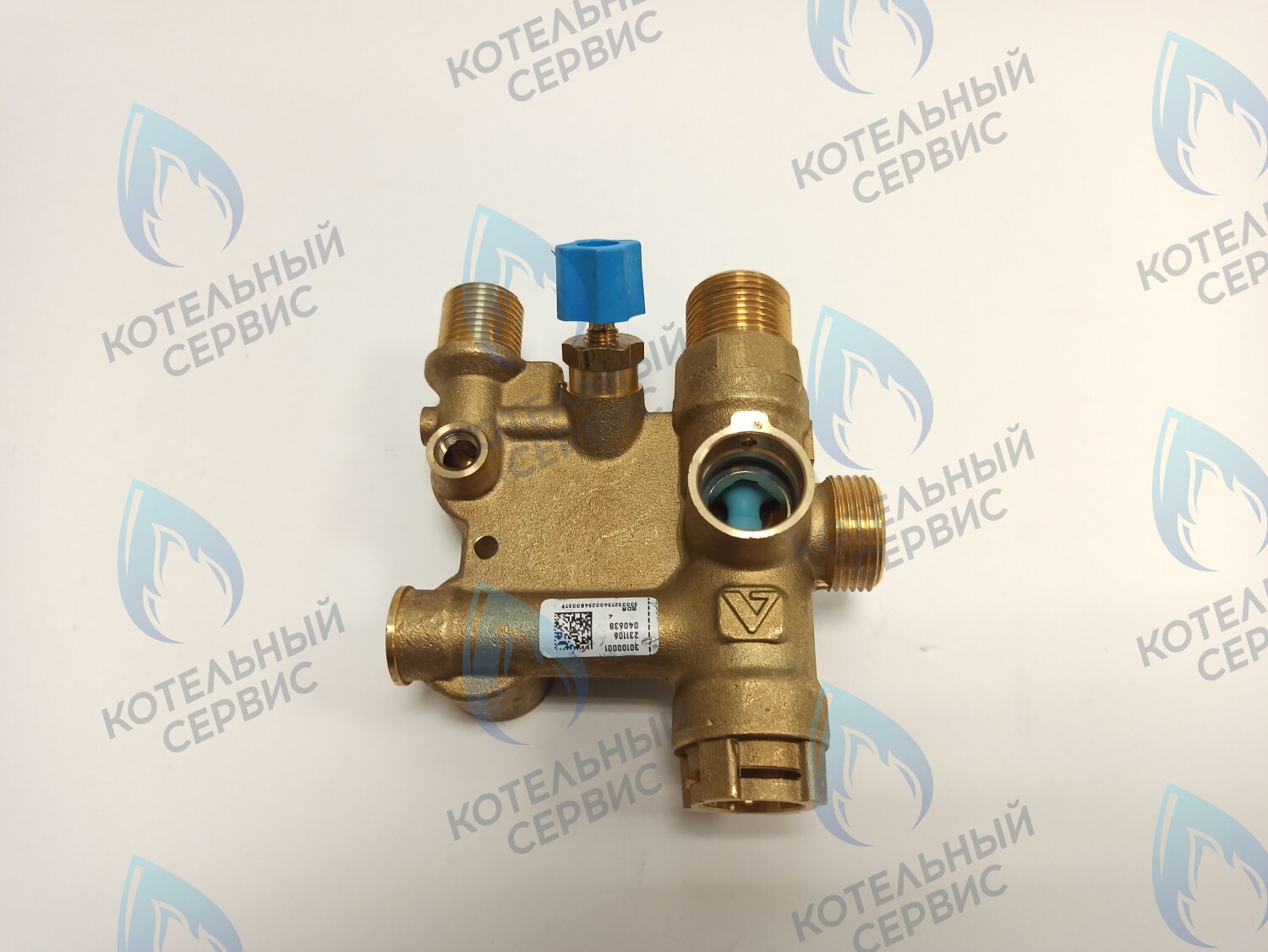 63104100551P Гидрогруппа выходная (трехходовой клапан) BAXI ECO NOVA, ECO Classic в Екатеринбурге	