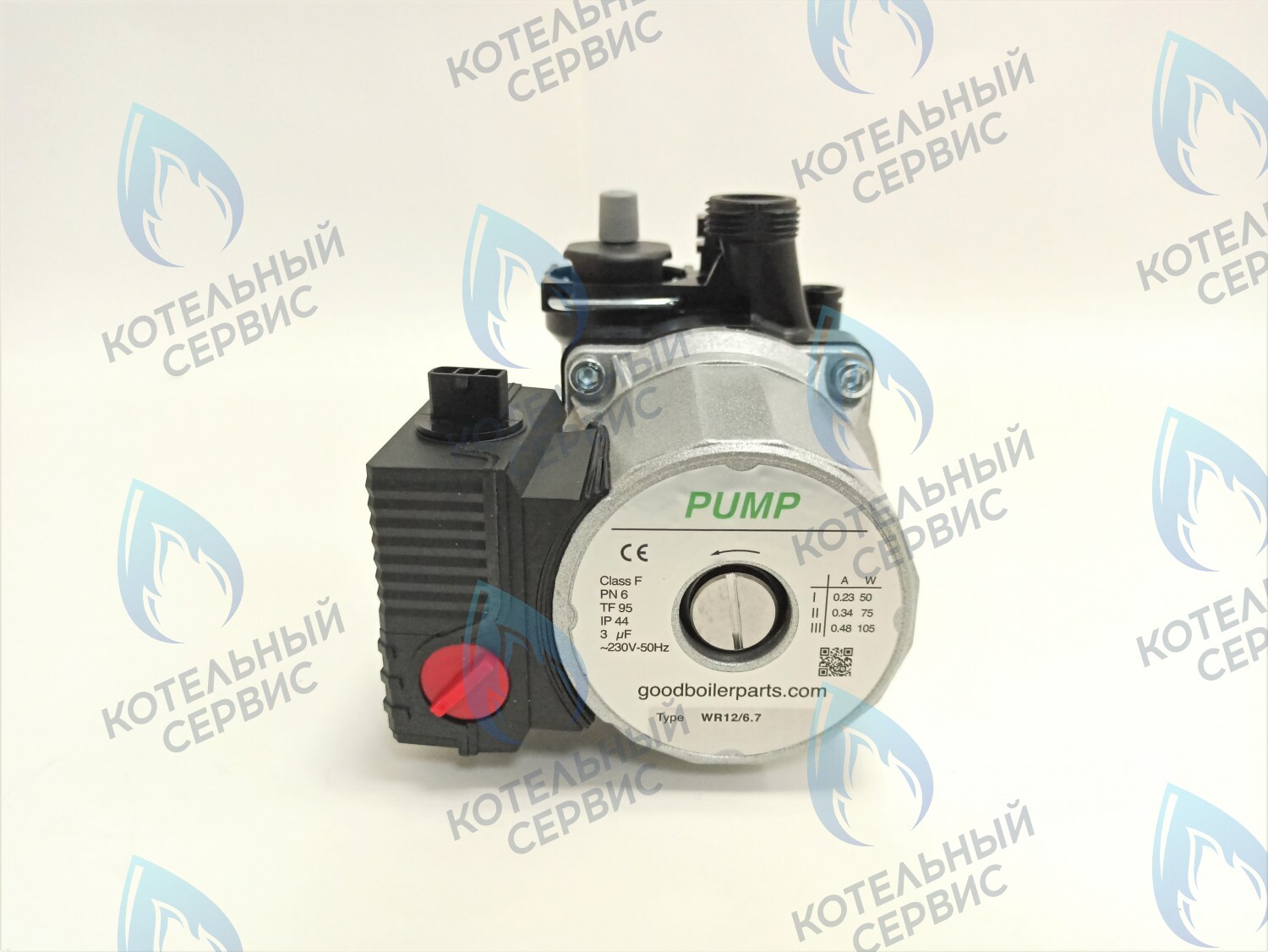 PMB60AW67-GW105R-Комп Насос циркуляционный 12/6.7 105w BOSCH WBN2000/WBN6000, BUDERUS U072 (87186450600) в Екатеринбурге	
