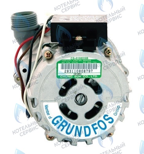 2050115 Насос циркуляционный Grundfos CS-0108DSA для Arderia ESR 2.25, 2.30, 2.35 в Екатеринбурге	