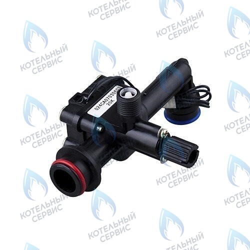 30011224A Гидроузел датчика протока с краном подпитки Navien Deluxe 13-24K, Ace 13-24K, Atmo 13-24A(N) в Екатеринбурге	