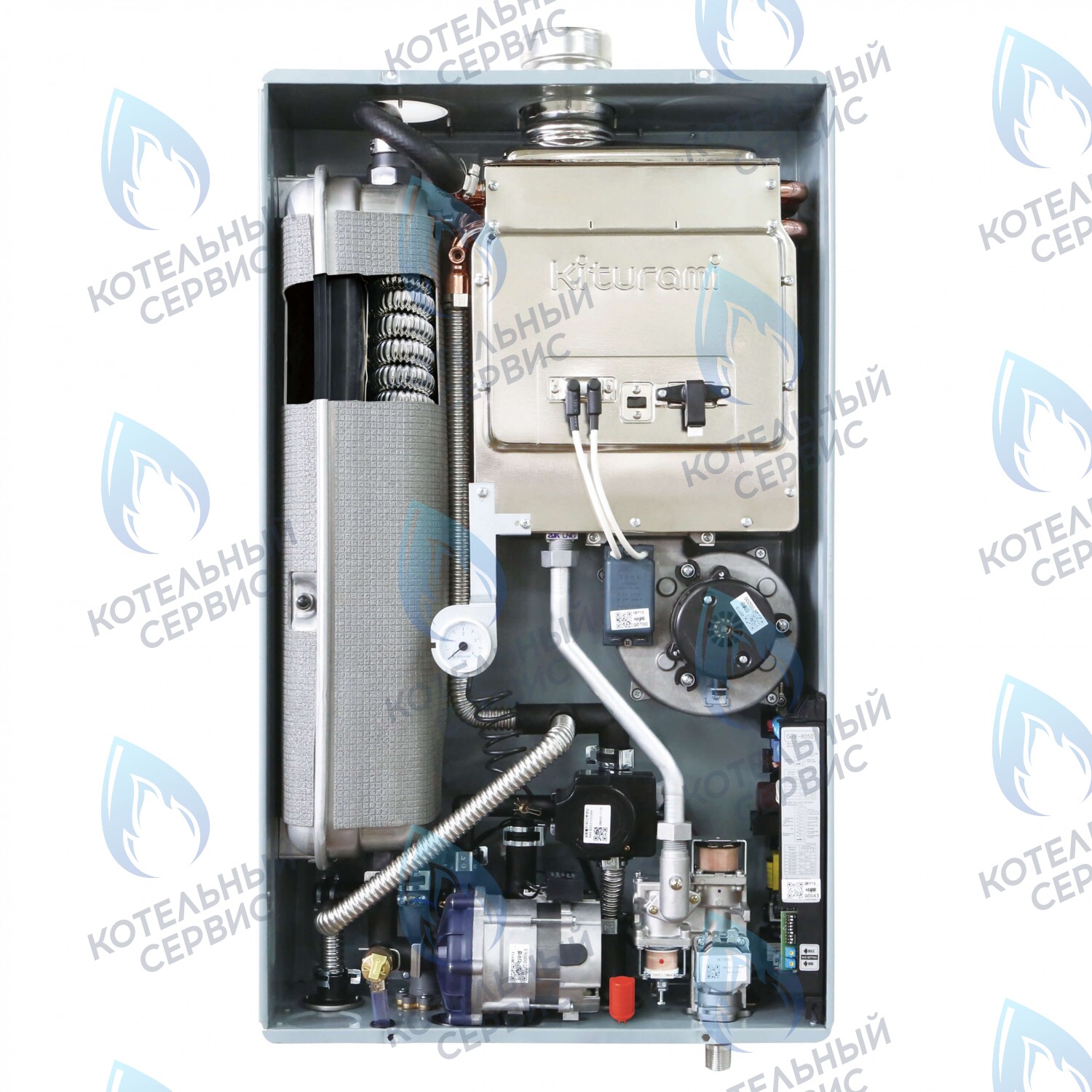  Настенный газовый котел Kiturami Twin Alpha в Екатеринбурге	