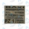 611930 кран наполнения системы в сборе BAXI в Екатеринбурге	