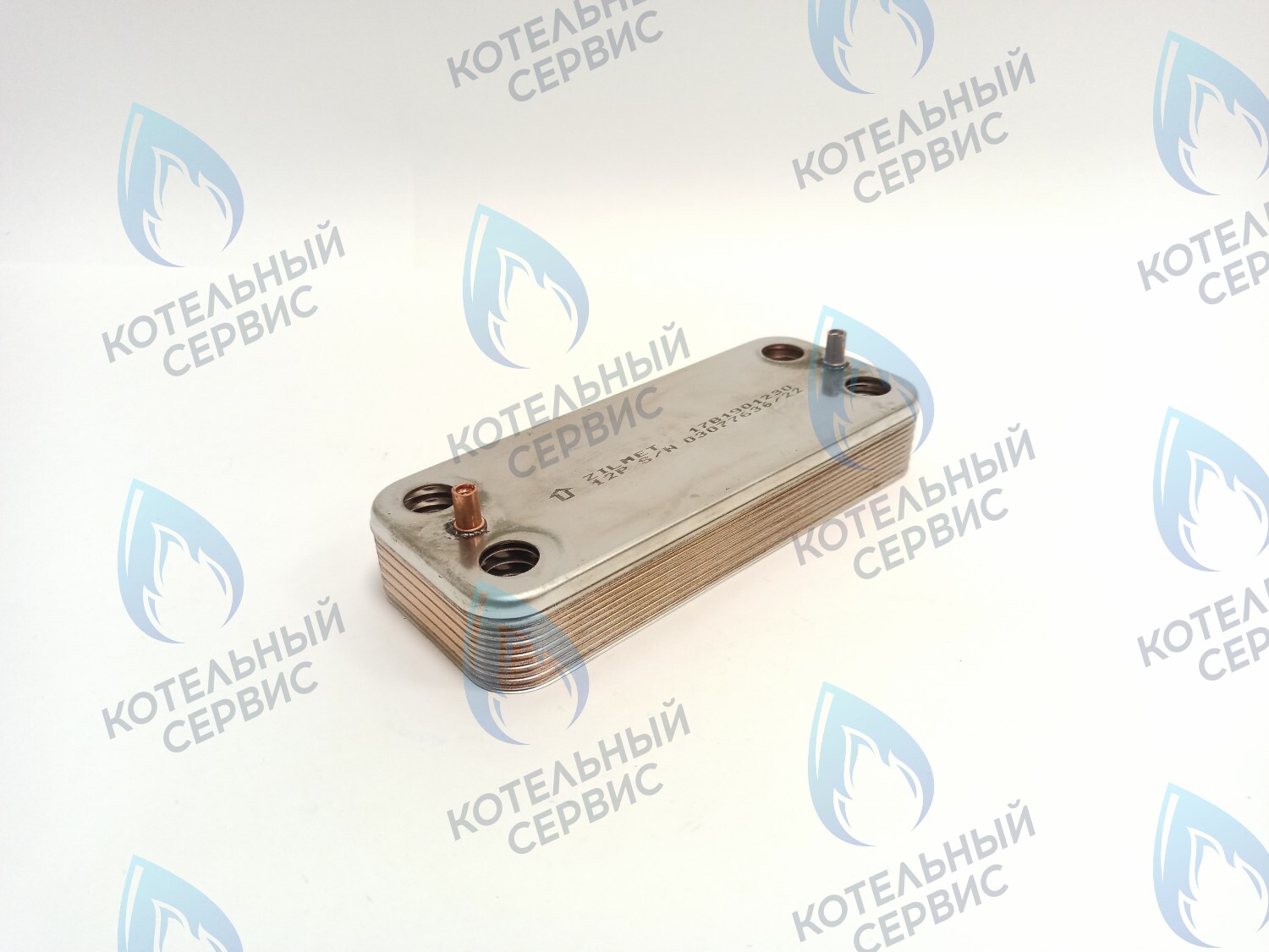 ES190P-160-12F-ZM Теплообменник  ГВС ZILMET вторичный 12 пластин 17B1901230 в Екатеринбурге	