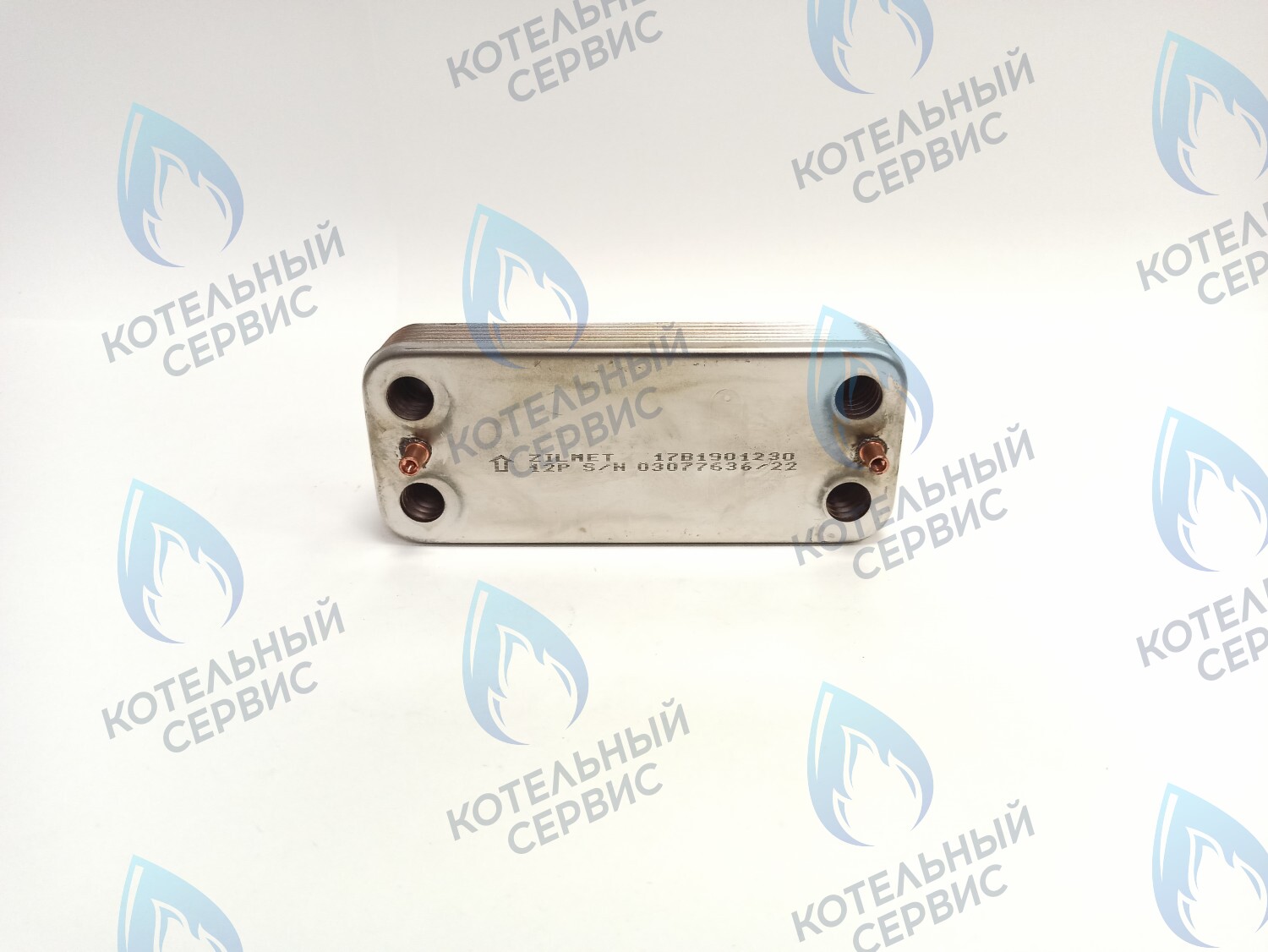 ES190P-160-12F-ZM Теплообменник  ГВС ZILMET вторичный 12 пластин 17B1901230 в Екатеринбурге	