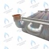 5700520 Теплообменник битермический 225mm  BAXI four  18 F в Екатеринбурге	