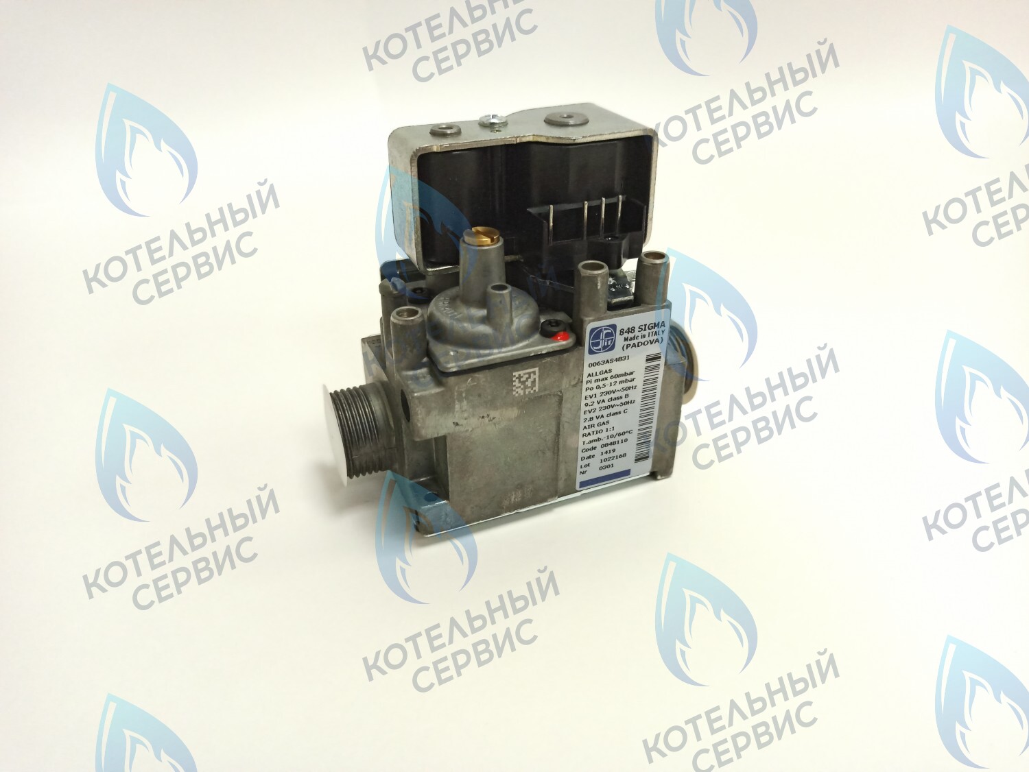 BI1293 104 Клапан газовый SIT 848 0848110 (0.848.110) BIASI M110B.24SM/C M110B.32SM/C M110B.24SR/C  (BI1293 104) в Екатеринбурге	