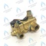 03-4004 Кран подпитки в сборе с кран-буксой и датчиком расхода воды GAZECO 18 / 24 -C-2, -T-2 в Екатеринбурге	