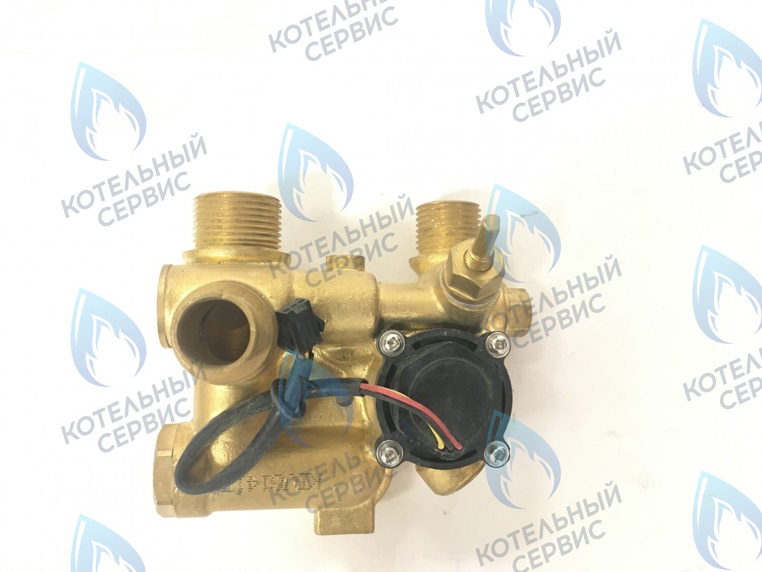 03-4004 Кран подпитки в сборе с кран-буксой и датчиком расхода воды GAZECO 18 / 24 -C-2, -T-2 в Екатеринбурге	