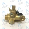 03-4004 Кран подпитки в сборе с кран-буксой и датчиком расхода воды GAZECO 18 / 24 -C-2, -T-2 в Екатеринбурге	
