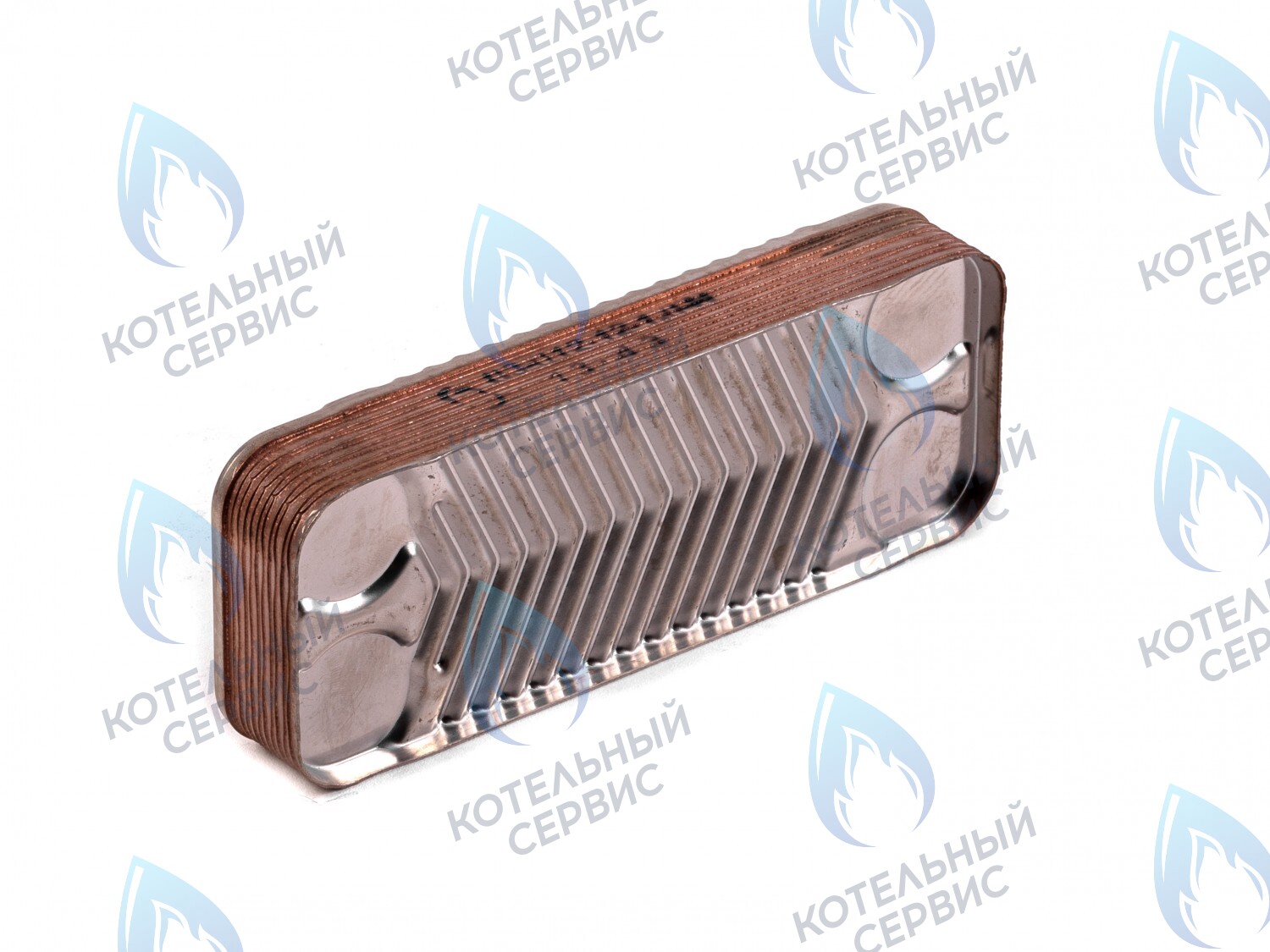 KS90299027 Теплообменник вторичный (ГВС) 12 пластин KoreaStar Bravo K в Екатеринбурге	