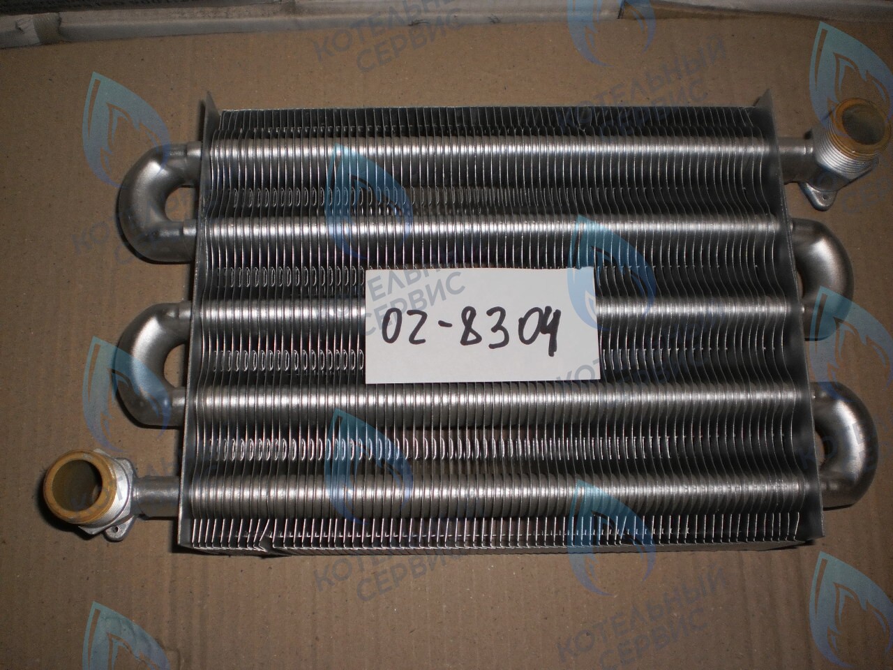 02-8304 Теплообменник первичный Termokraft 20 POLYKRAFT в Екатеринбурге	