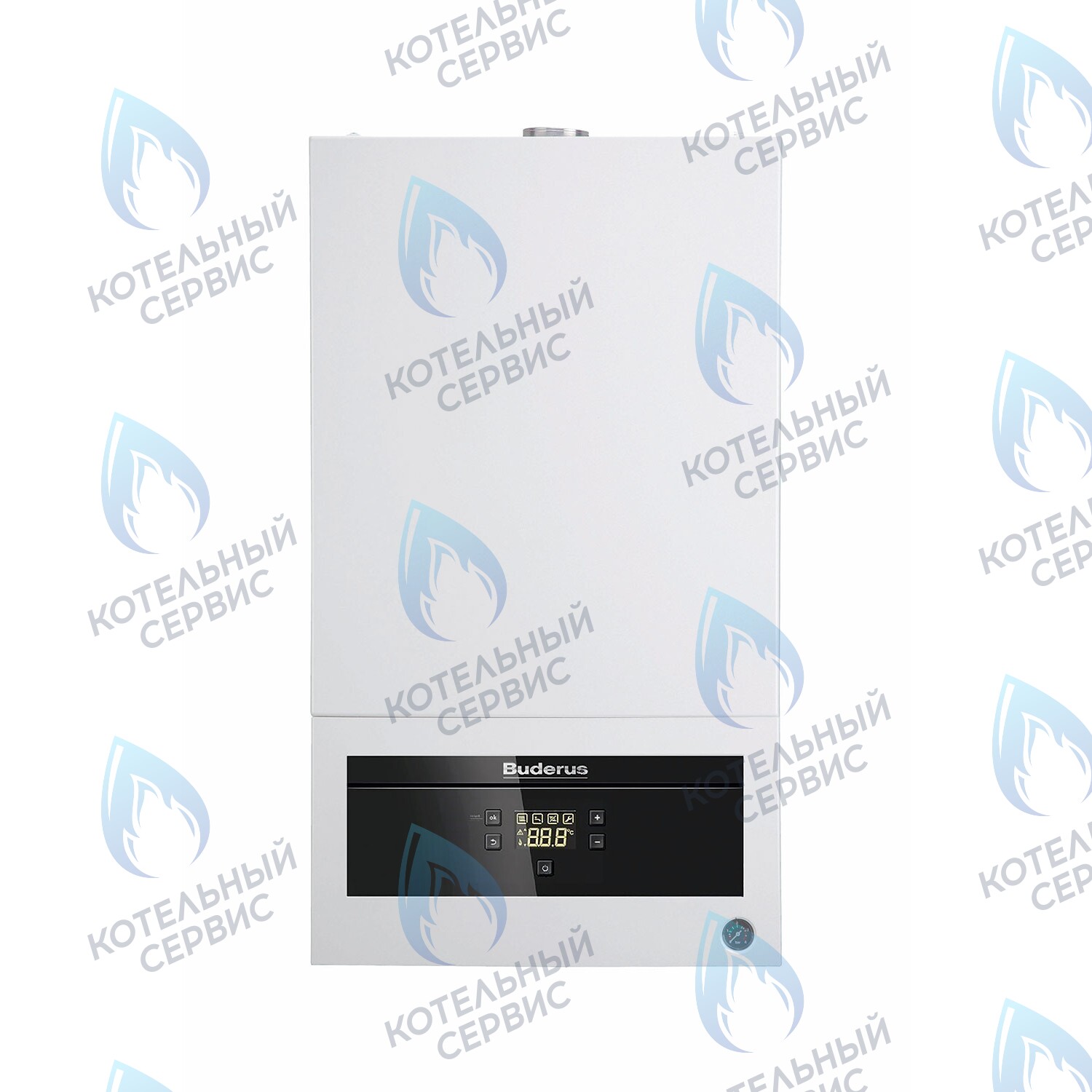 Настенный газовый котел Buderus Logamax U072 в Екатеринбурге	