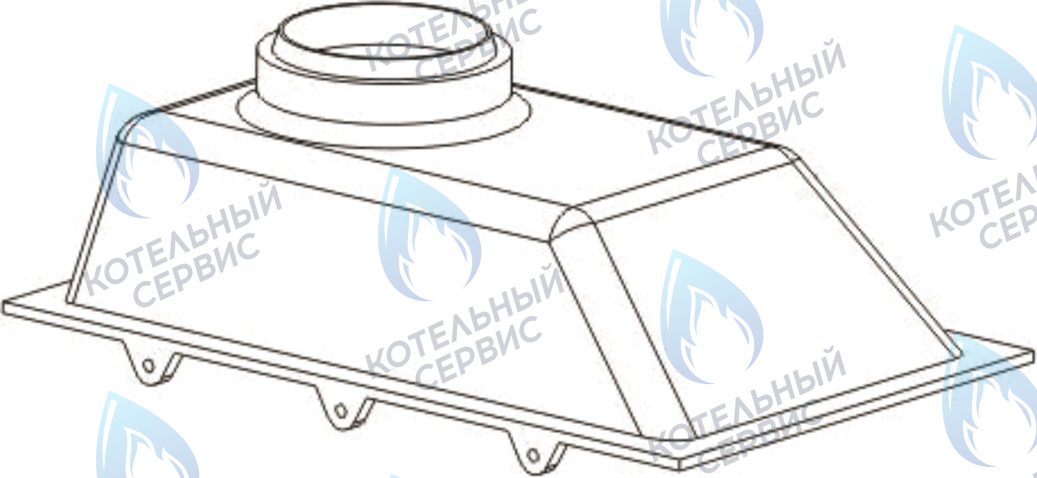 3050074 Коллектор отработанных газов (23,3 кВт) CELTIC в Екатеринбурге	