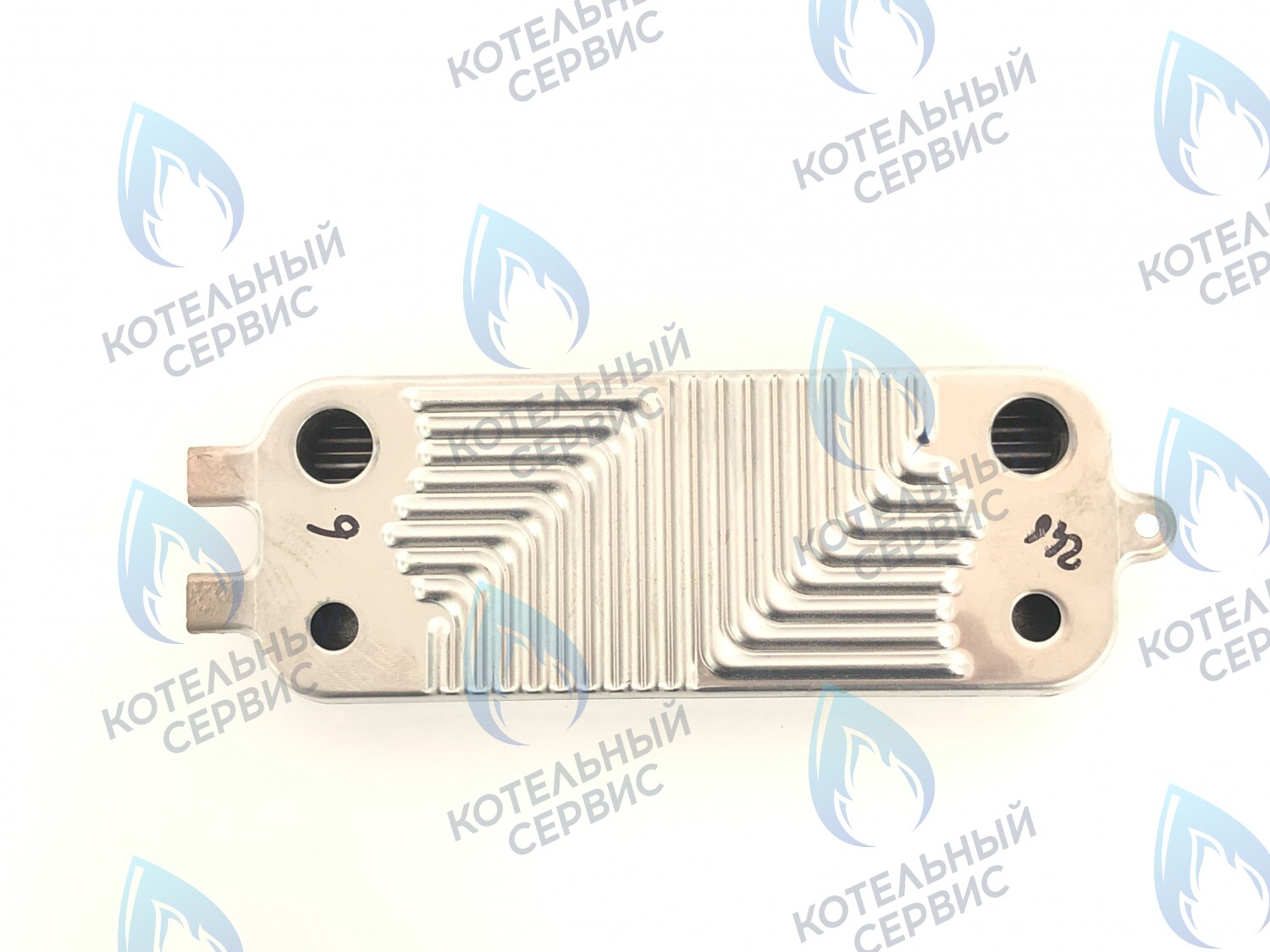 87186446230 Теплообменник  вторичный пластинчатый ГВС 12 пластин  BOSCH WBN6000/2000 12C/18C в Екатеринбурге	