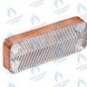 ES210P-166-12F-ZM Теплообменник  ГВС ZILMET вторичный 12 пластин (17B2071206) в Екатеринбурге	