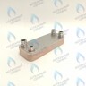 ES190W-000-12F-CH Теплообменник ГВС вторичный 12 пластин  VAILLANT atmoMAX/turboMAX VUW (065131, 065110, 065123) в Екатеринбурге	