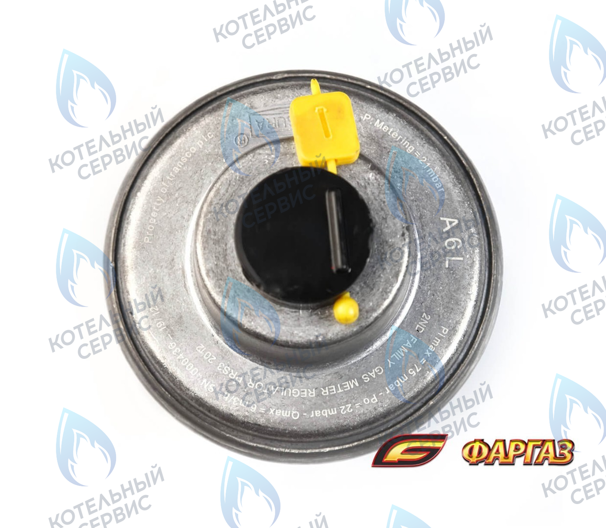 4419900001 Регулятор-стабилизатор давления газа бытовой линейный 3/4 A6M, A6L до 6 м³/ч ФАРГАЗ в Екатеринбурге	