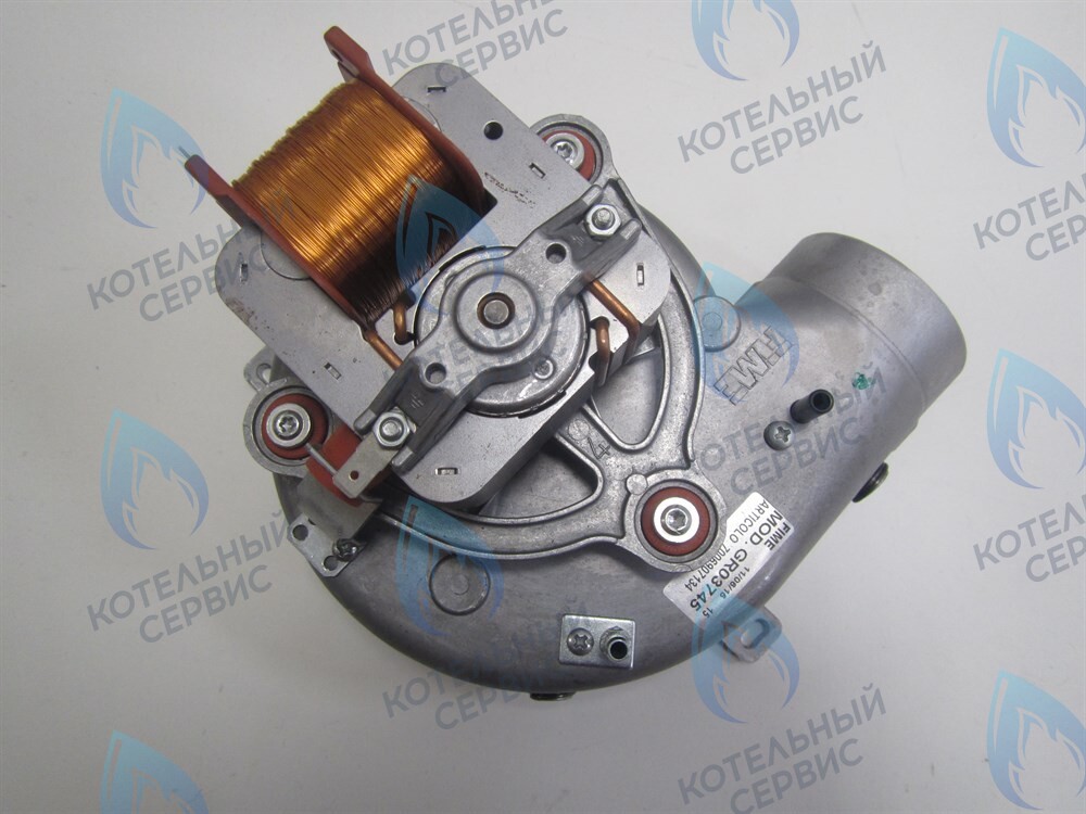 398907134 Вентилятор дымоудаления 55W (FIME GR03745) FERROLI DIVATECH (RU) F 13-24 D в Екатеринбурге	